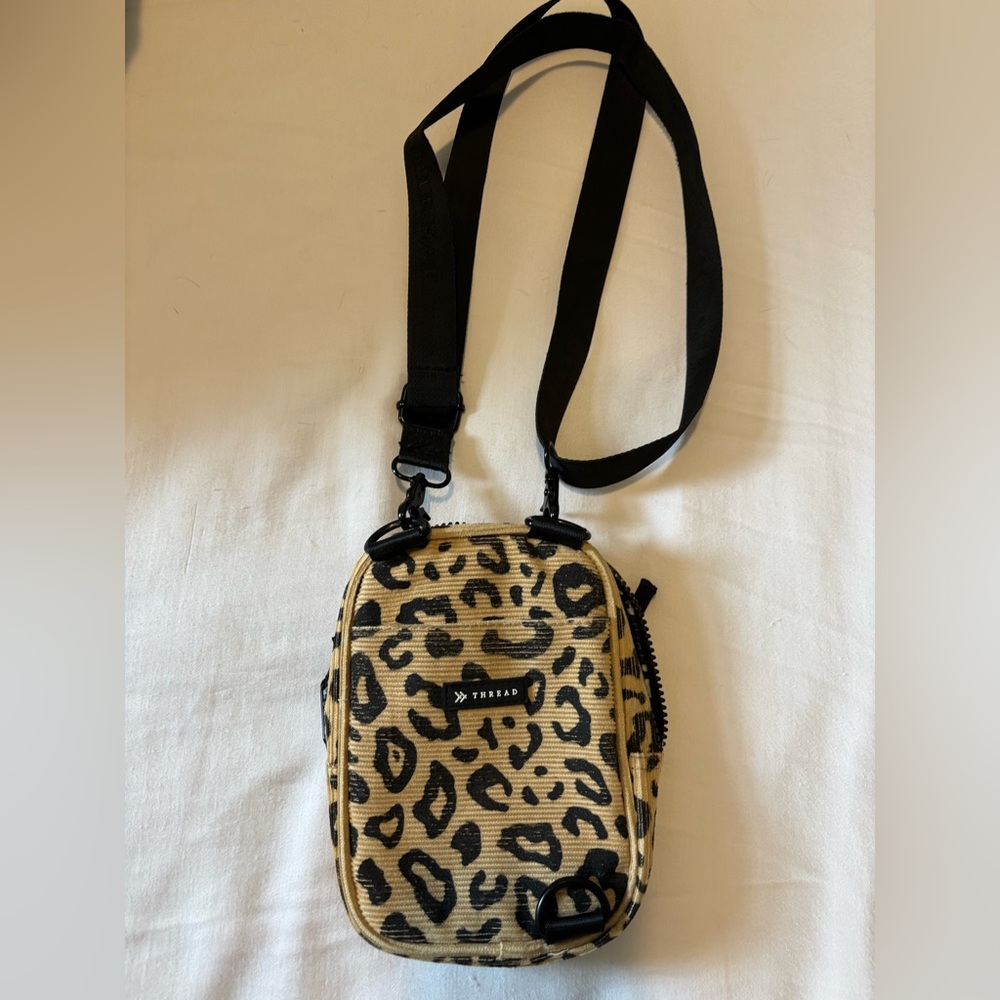 Thread Wallets Leopard Print Crossbody Bag - image 2
